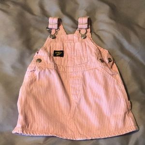 3-6 mo girls overall dress